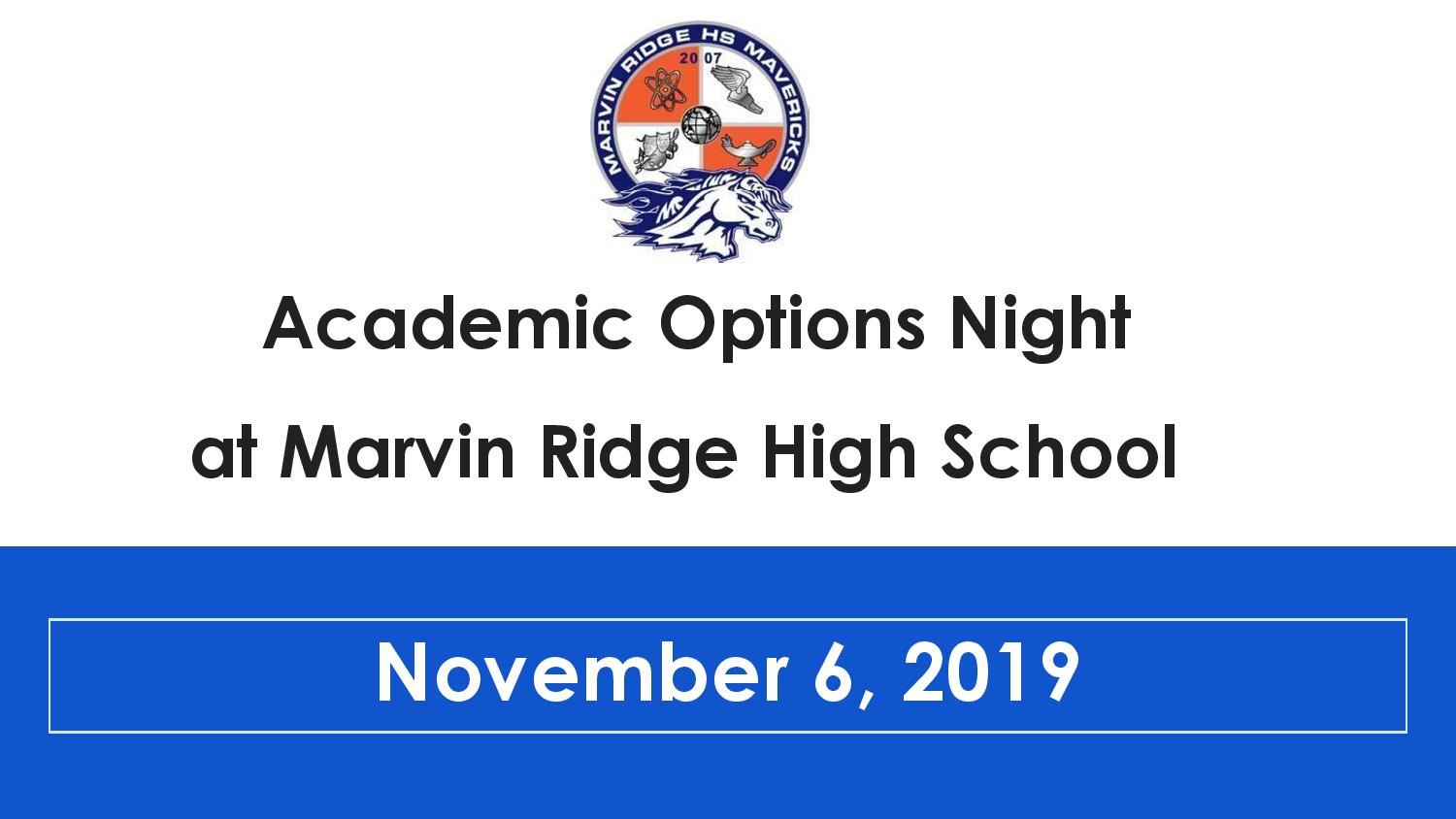 Academic Options Night Academic Options Night